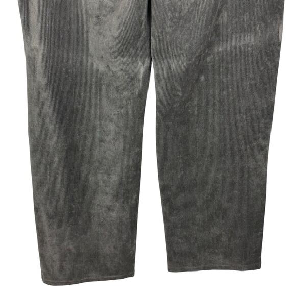 L.L. Bean Corduroy Ribbed Casual Pullon Lounge Pants Dark Gray Size XL - Picture 9 of 11